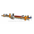 Ligne de stratification compacte pour PVC / Acrylique / PVC Hot-Fusion Machine de laminage de colle